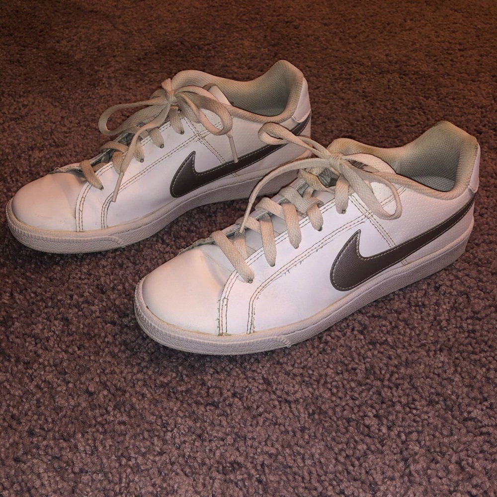 Nike white shoes